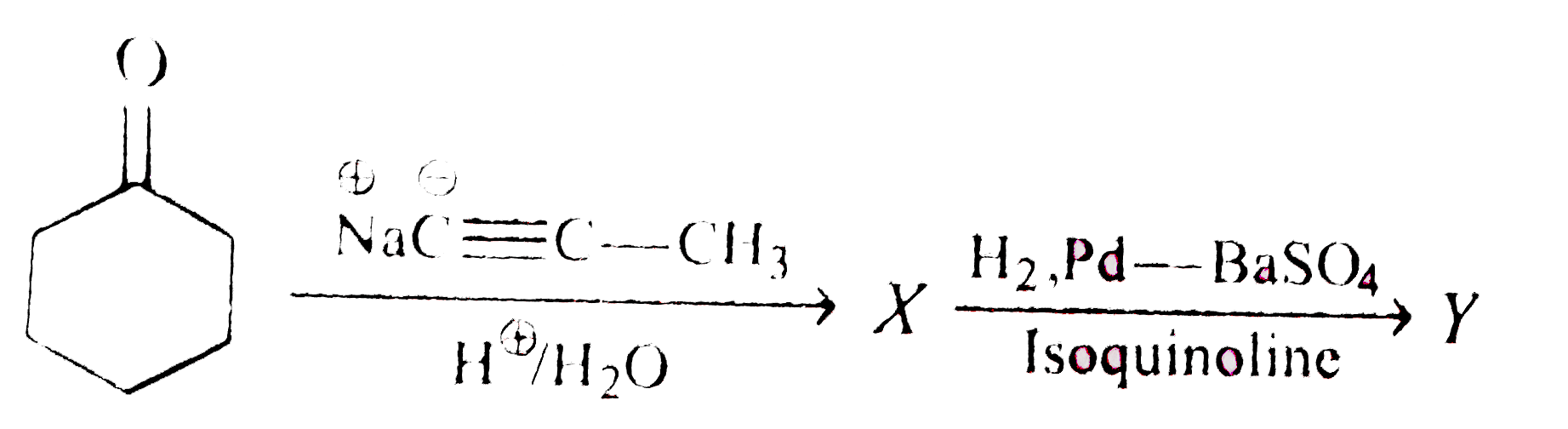 Identify structure of Y :