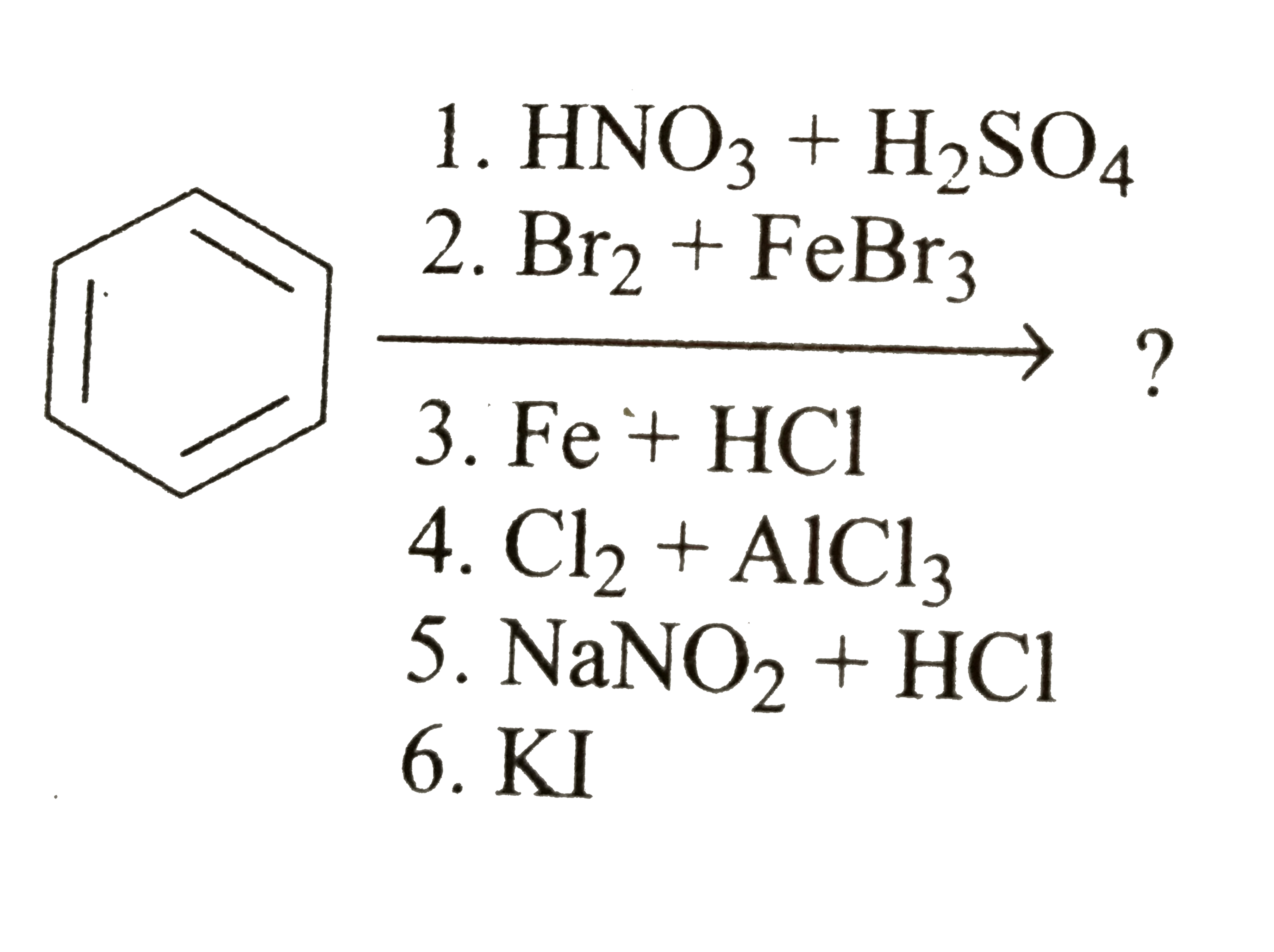 Idenitfy product obatined by following  sequence  of reactions :