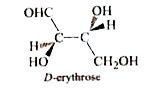 How is each compound related to the simple sugar D-erythrose? Is it an enantiomer, diastereomer, or identical?