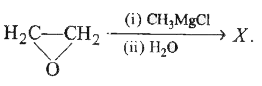 . The product obtained in this reaction is :