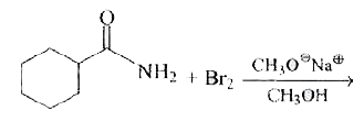 The product formed in the reaction is :