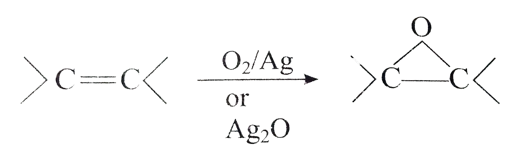 Oxidation without clevage of sigma bond takes place in alkenes.      Presence of unsaturation in alkenes is detected by using Baeyer's reagent. Alkenes decolourise pink colour of Baeyer's reagent. In presence of Baeyer's reagent, 'syn' addition of -OH groups takes place on both carbons of double bond. The net reaction can be given as,   R-CH=CH-R overset(KMnO(4))underset(OH^(-))to R-overset(OH)overset(|)(CH)-overset(OH)overset(|)(CH)-R   Ozonolysis of alkenes gives ozonide, which on further hydrolysis gives aldehyde and/ or ketone.      Which of these compounds give glyoxal only on ozonolysis?