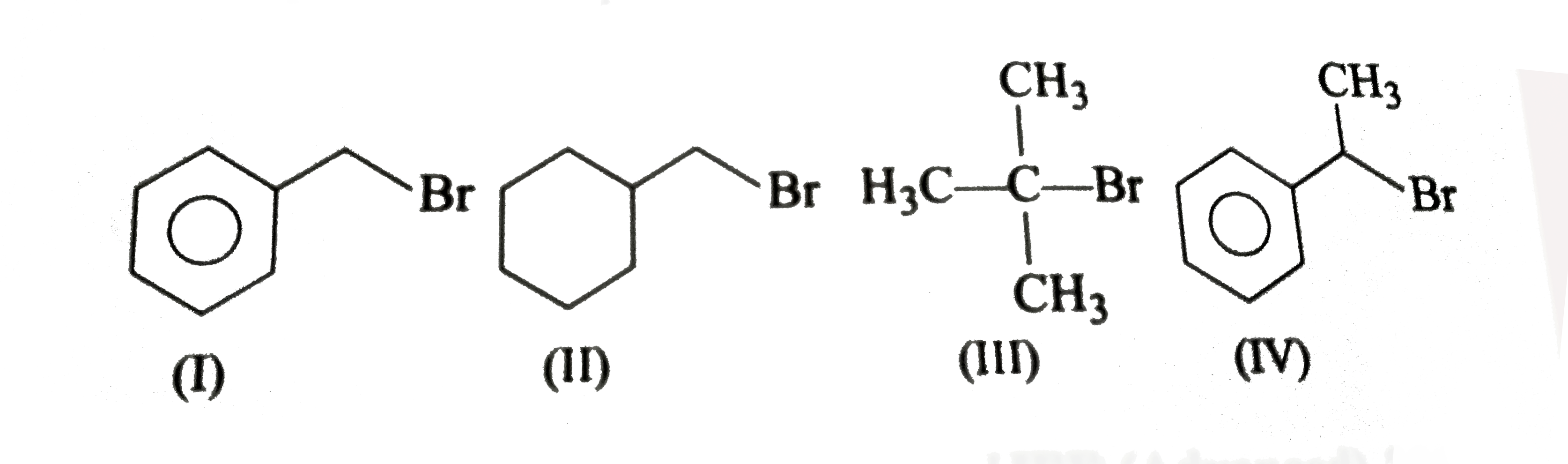 For the following compounds the correct statement(s) with respect oif nucleophilic substitution reactions is (are) :