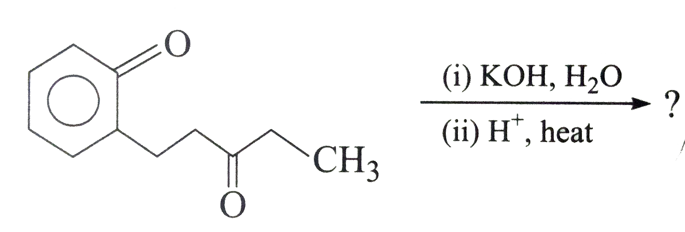 The major  product in the following reaction is :