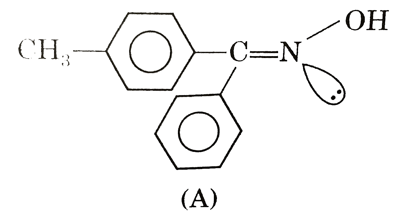 Correct statement about given ketoxime is: