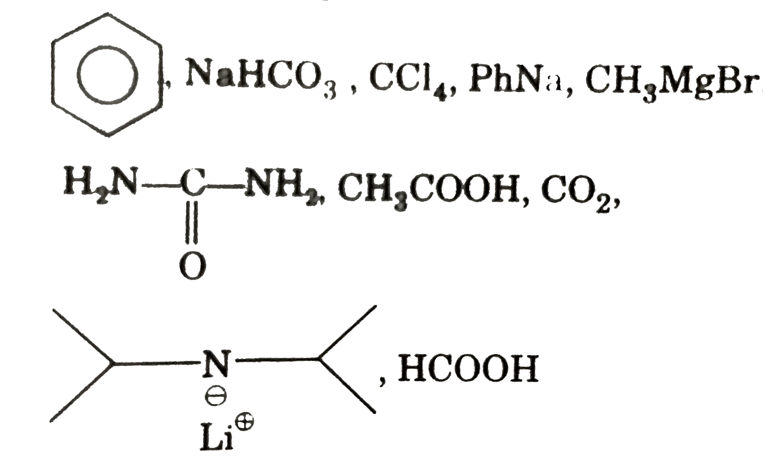 How many compounds are organic compounds among the compounds given below ?