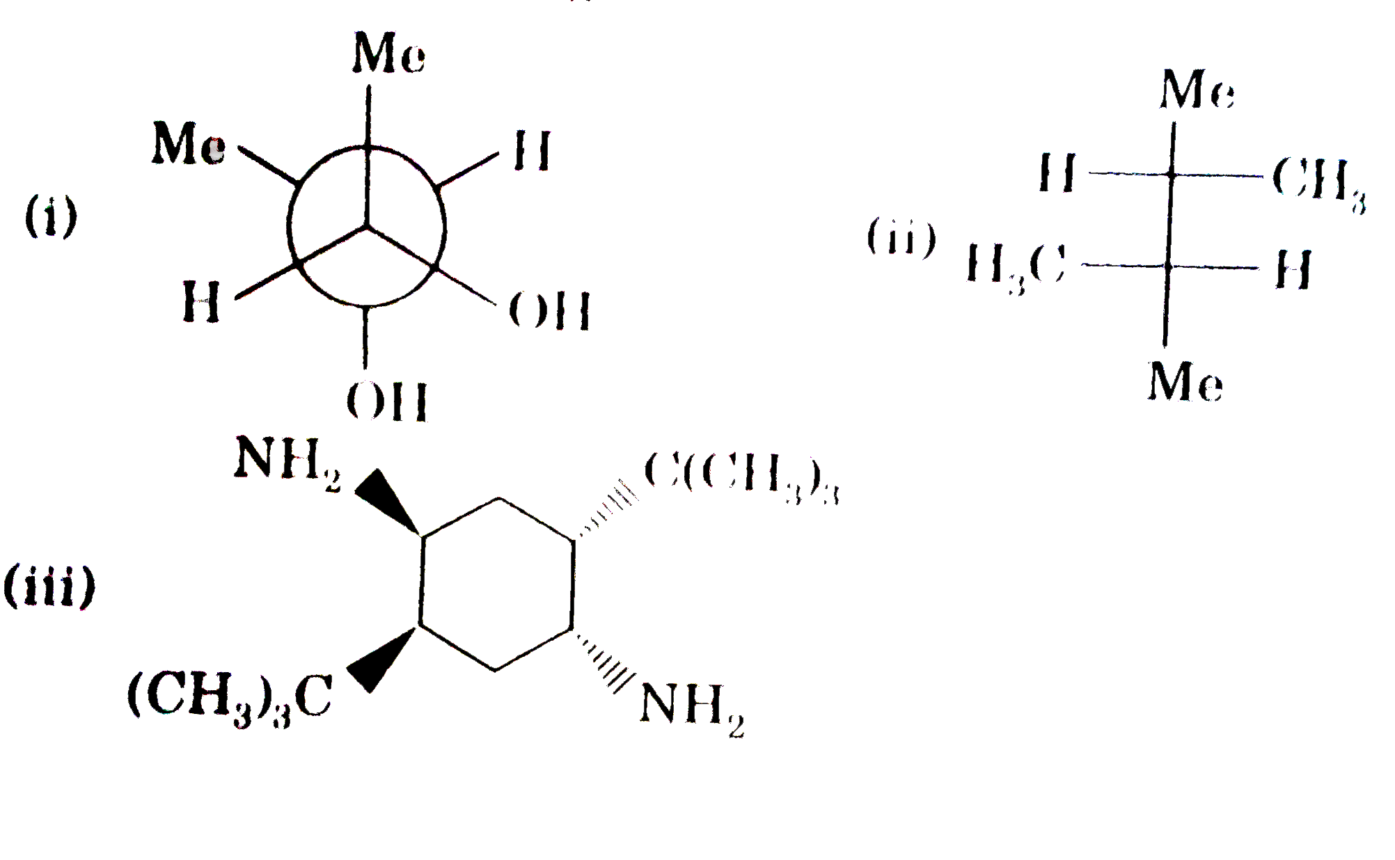 Some compounds are given below :      How many compounds are chiral ?