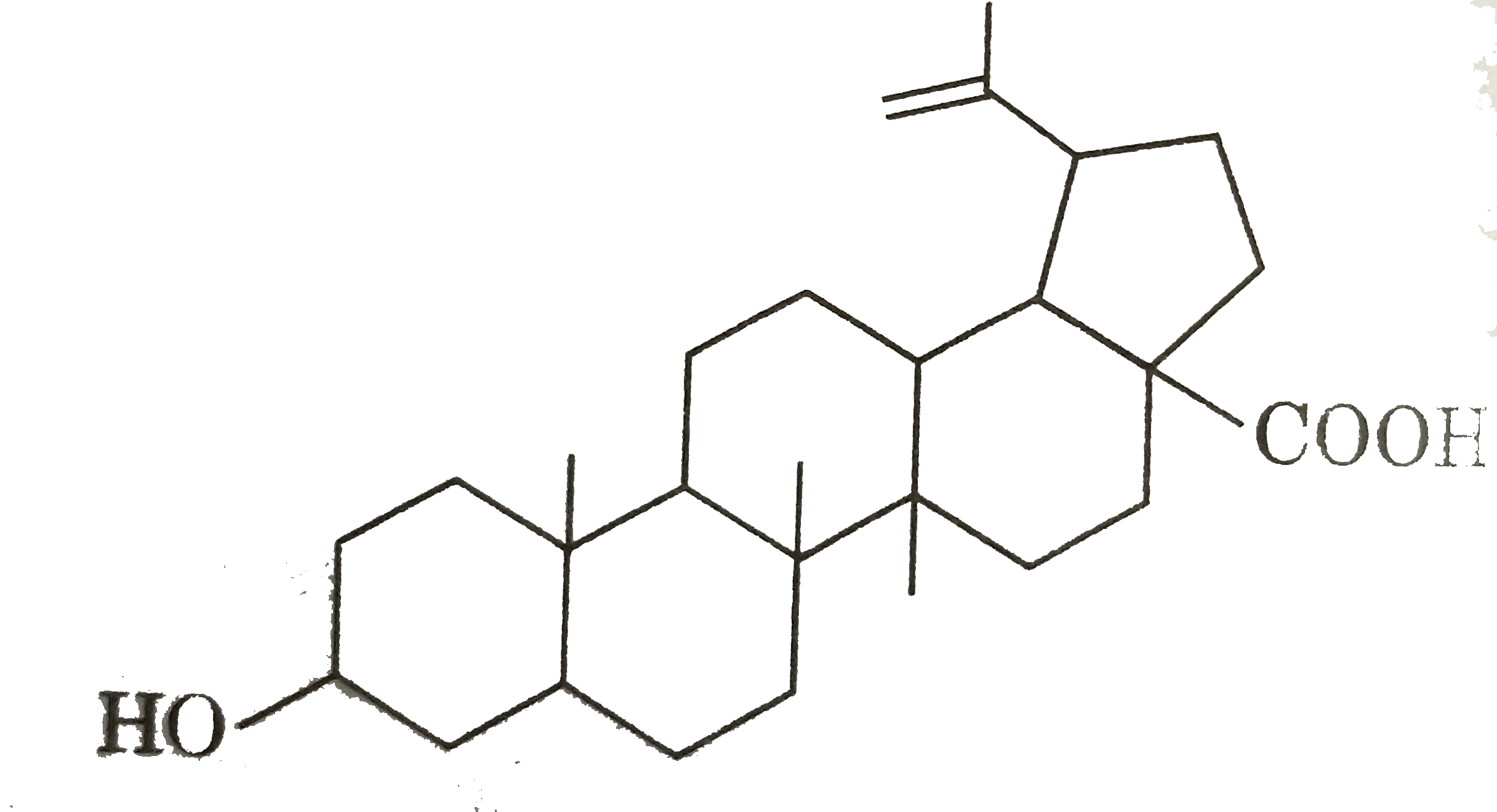 Total asymmetric C present in following compound are: