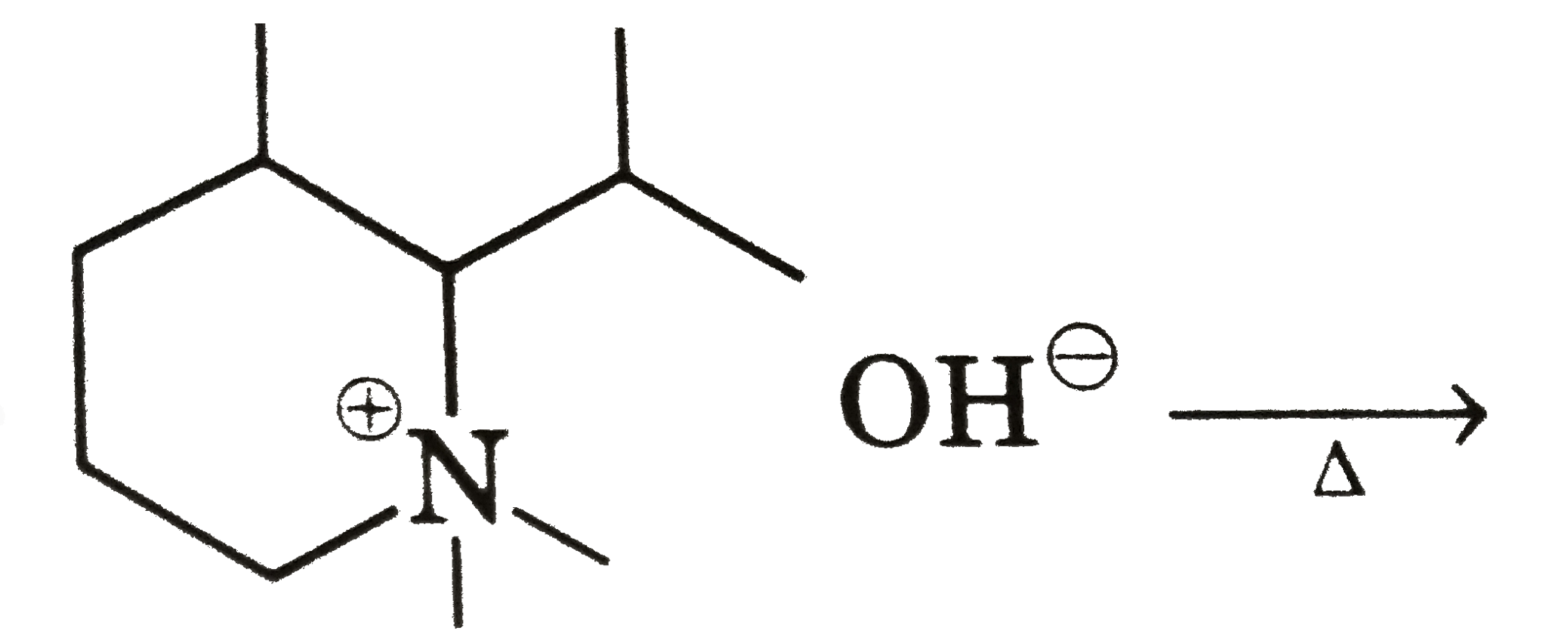 Number of alpha-H in alkene which is major product in this reaction is :
