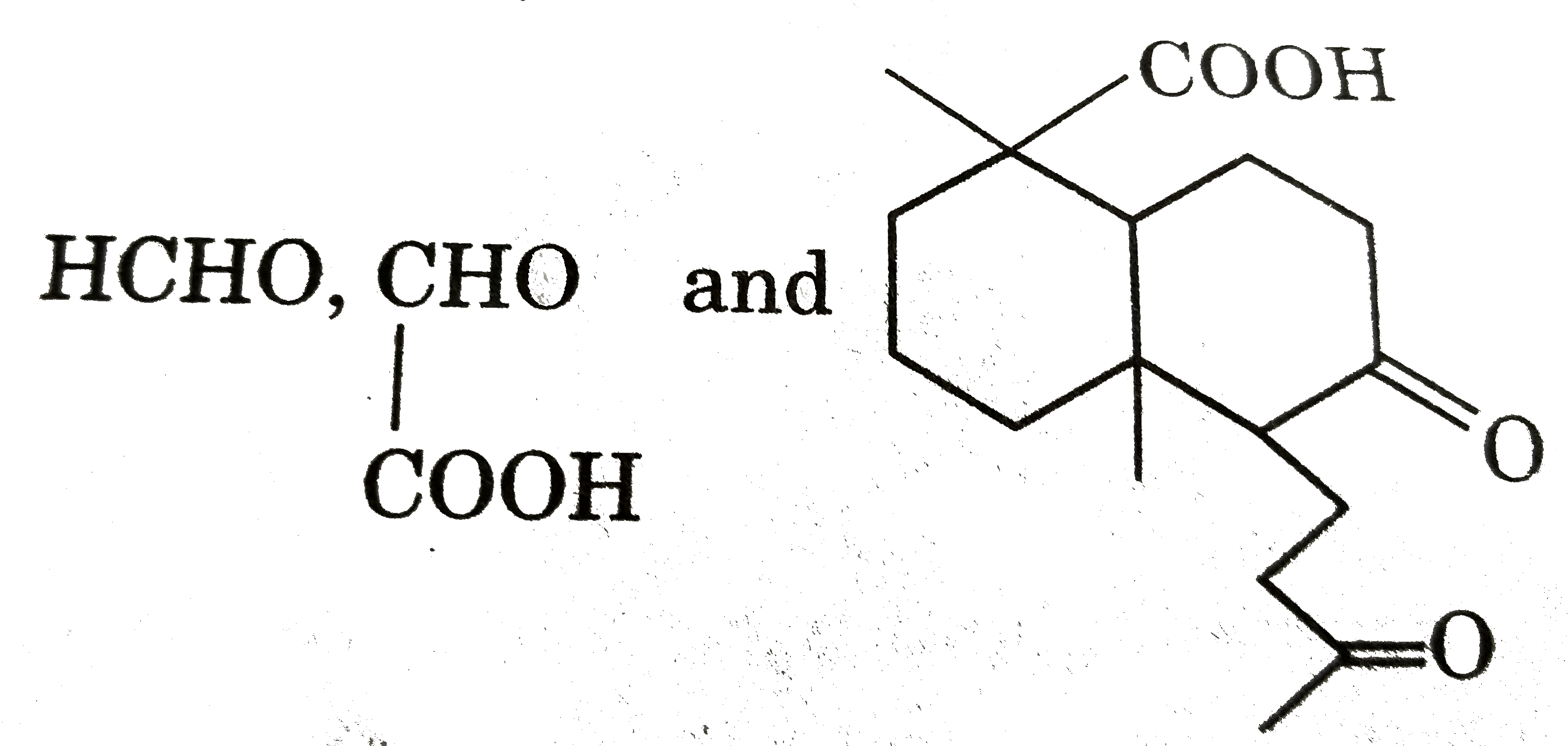 Ozonolysis of a compound Agathene dicarboxylic acid gives following compounds :      on complete reduction by Na-EtOH Agathene dicarboxylic acid give hydrocarbon C(20)H(38) which have 5 chiral carbon in   Total stereoisomers therotically possible for Agathene dicarboxylic acid are  :