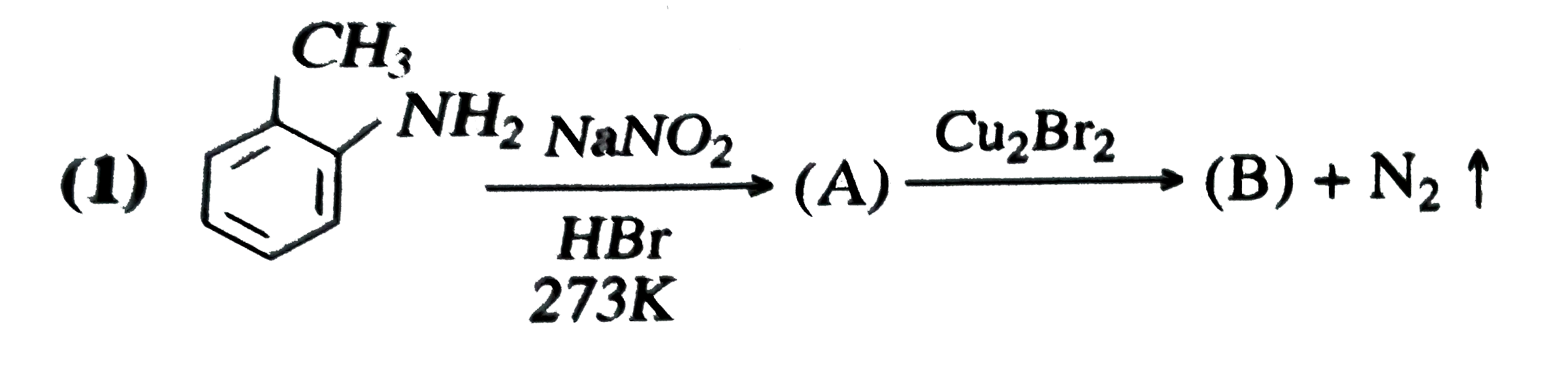 (a) How are the following polymers prepared?   (1) Orlon   (2) Teflon   (b) Classify the following drugs into Analgesics and Antibiotics:   (1) Ofloxacin   (2) Morphine   Ampicillin   (4) Chloramphenical   (c ) Identify 'A' and 'B' and rewrite the reactions:   (1)    (2) H(3)C - CH(2) - underset(|)underset(Br)(CH) - CH(3) underset(Delta)underset(KOH)overset(