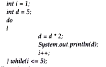 Convert following do-while loop into for loop.