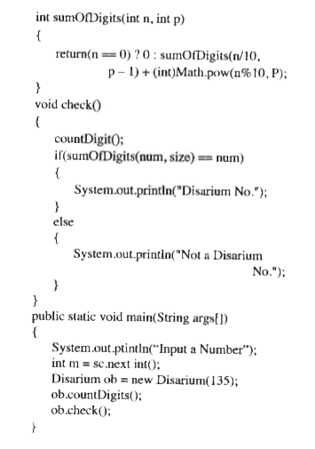 A disarium number is a number in which the sum of the digits to the po