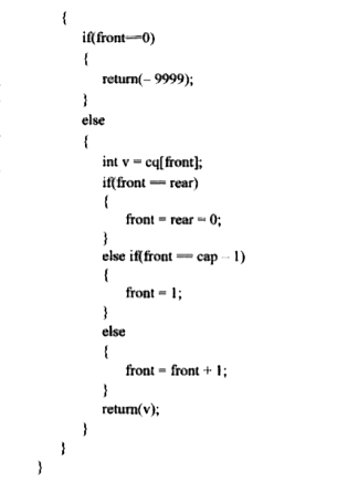 A Circular queue is a linear data structure which works on the princip