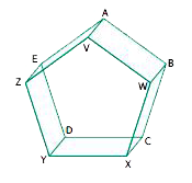 Find the type of lines marked in thick lines (Parallel, intersecting or perpendicular).