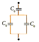 Calculate the resultant capacitances for each of the following combinations of capacitors.