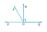 In Fig. 6.17, POQ is a line. Ray OR is
  perpendicular to line PQ. OS is another ray lying between rays OP and OR.
  Prove that /R O S=1/2(/Q O S-/P O S)dot
