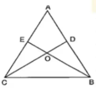 In Figure, it is given
  that A E=A D\ a n d\ B D=C Edot
Prove that  A E B\ ~= A  D C
