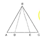 In Figure, it is given
  that A B=B C\ a n d\ A D=E Cdot
Prove that
 a b e\ ~= C B D
 (ii) B D=B E