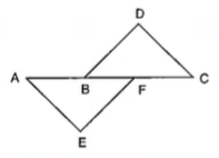 In Figure, it is given that A B=C F ,E F=B D
and /A F E=/C B Ddot
Prove that A F E~=C B Ddot