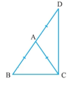 DABC is an
  isosceles triangle in which A B