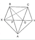 In Figure, B C ||X Y ,B X||C A
and A B|| YC
Prove that: 
a r( A B X)=a r( A C Y)
