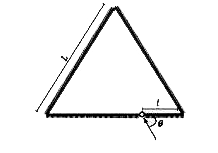 Three  plane  mirrors form  an  equilateral  triangle  with each  side  of length  l.  There  is a small  hole  at a  distance  l gt 0  from  one  of the corners as  shown  in the  figure  . A  ray  of light   is passed  through the hole  at an  angle   theta  and can  only  come out  through  the same  hole  . The  cross  section  of the  mirror  configuration  and the  ray  of light  lie  on the  same  plane .      which  of the  following  statement (s)  and (are )  correct  ?