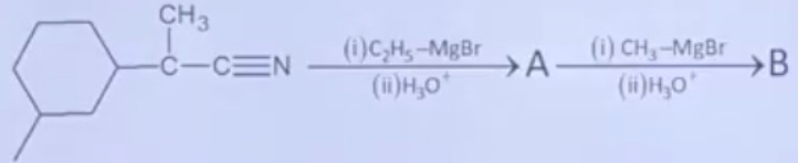 No of chiral carbon in compound B