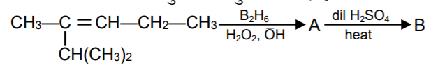 Find the final major product of the following reactions