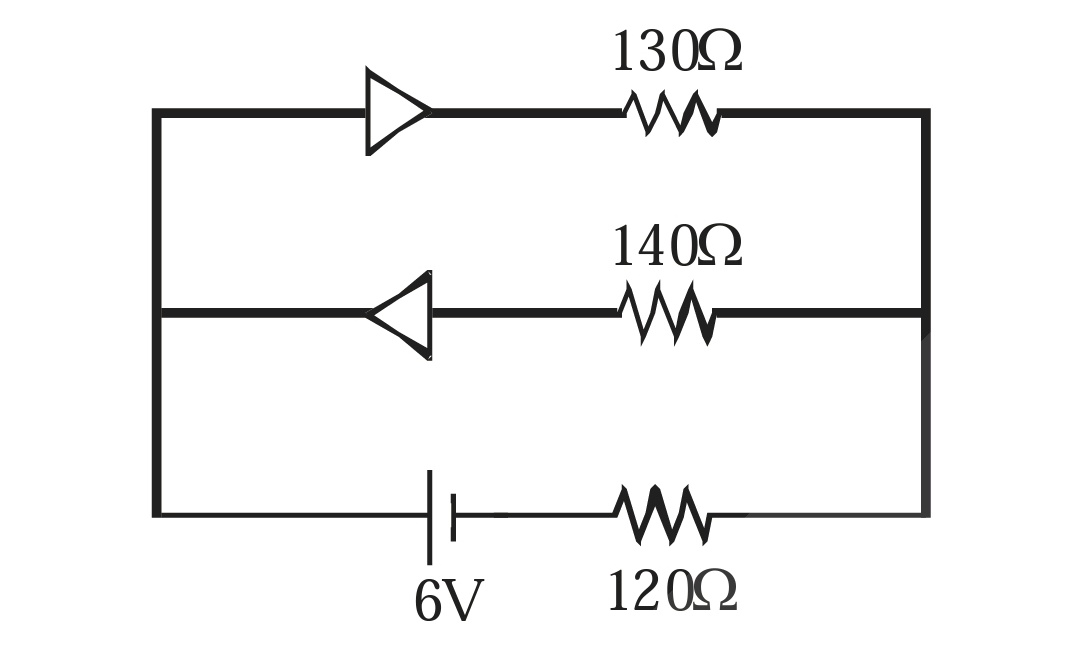 Find the current I in circuit