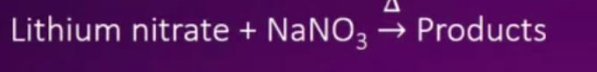 Identify the products formed in the following reaction: