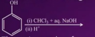 Consider the following reaction     The major Product formed in the above reaction is ?