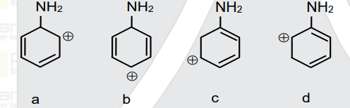 The most stable carbocation for the following is: