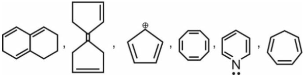 Total number of aromatic compounds among the following compounds is
