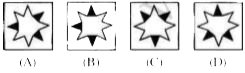 In questions, four figures (A), (B), (C) and (D) have been given in each question. Of these four figures, three figures are similar in some way and one figure is different. Select the figure which is different and indicate the correct letter below it.