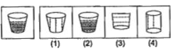 प्रत्येक प्रश्न में एक समस्या आकृति तथा चार उत्तर आकृतियाँ (1), (2), (3) तथा (4) दी गई हैं। उस उत्तर आकृति को चुनिए जो समस्या आकृति के बिल्कुल सदृश हो।