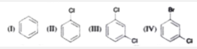 Arrange the following compounds in the increasing order of their densities.