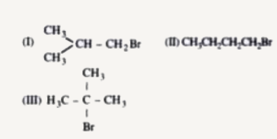 Arrange the following compounds in increasing order of their boiling points.