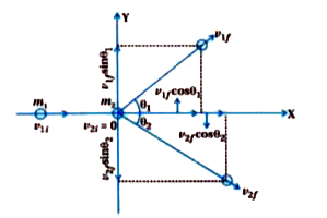 Discuss elastic collision in two dimesnsion .