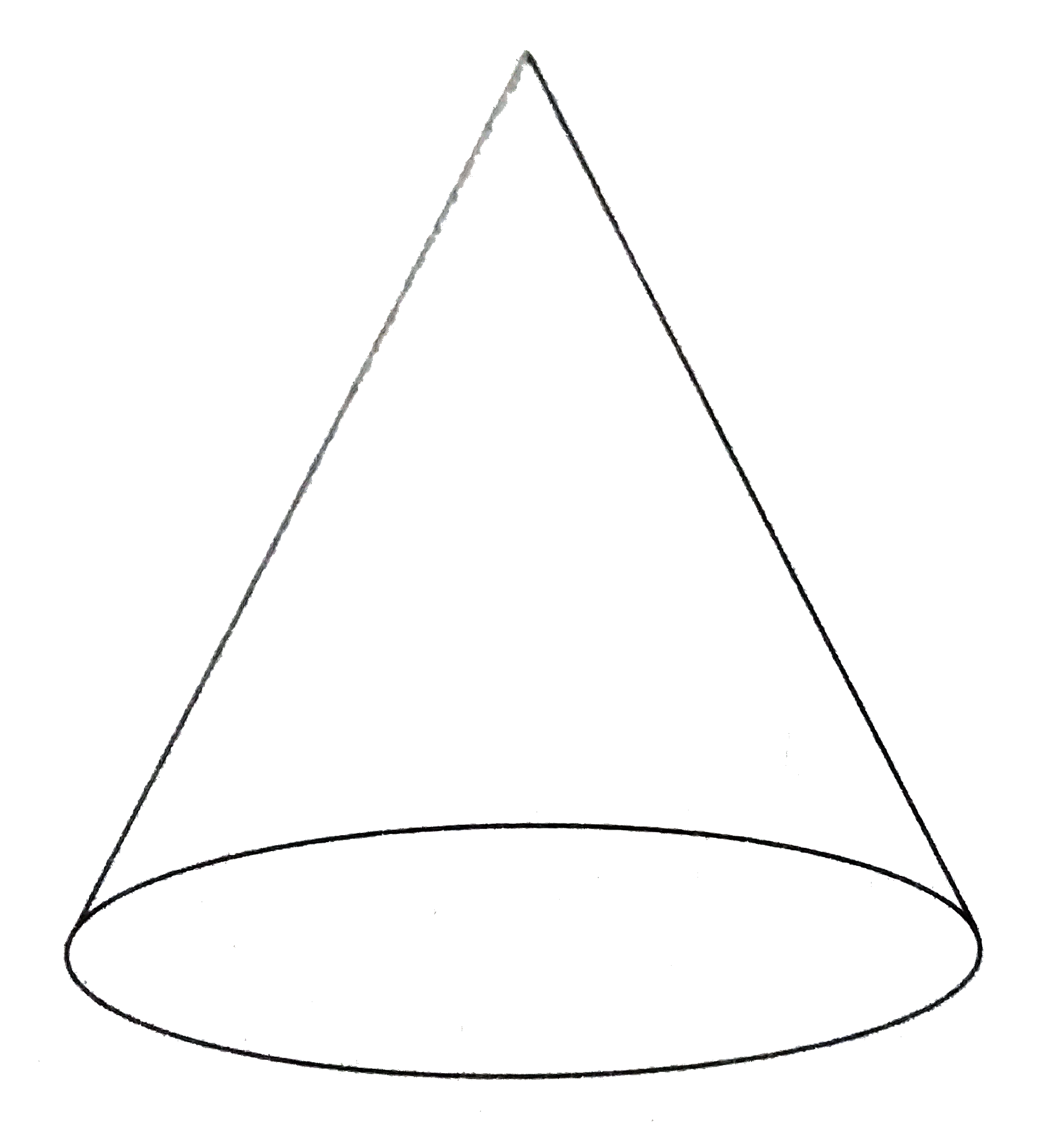 The lateral area of the right circular cone is 60pi. If the radius of the base is 6, what is the volume of the cone