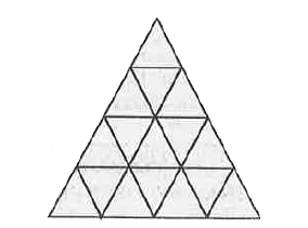 How many triangles are there in the following figures?