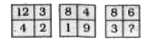 In the following question, select the number which can be placed at the sign of question mark (?) from the given alternatives.