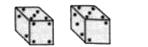 Two positions of a dice are shown below :       When 4 is at the bottom, what will be at the top?