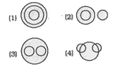 Find the figure that best represents the group.    (1) Aeroplane    (2) Pilot    (3) Sky