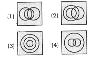 Identify  the  diagram that best represents the relationship among  the given classes .   Complex number  , Integer  , Natural number .