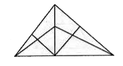 How many triangles are there in the following figure?