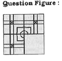 Which answer figure will complete the pattern in the question figure?