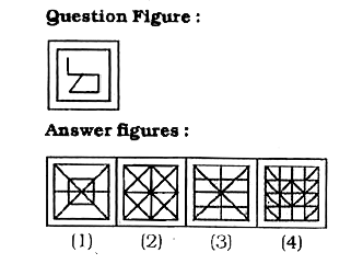 From the given answer figures, select the one in which question figure is not hidden/embedded