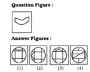 In following questions from the given answer figures, select the one in which the questionfigure is hidden/embedded