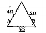 What is the equivalent resistance between A and B ?